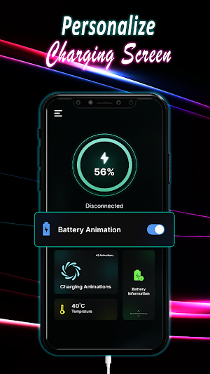 Battery Charging Animation Screenshot 2