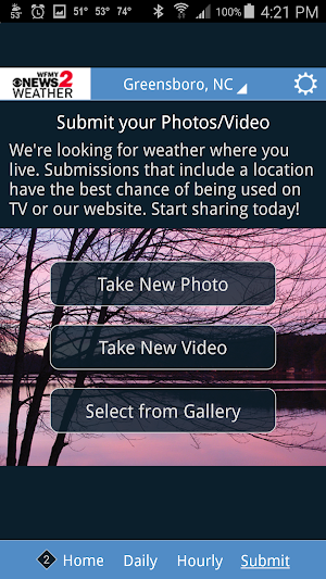WFMY Radar Screenshot 2