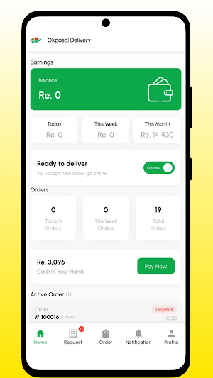 OkPasal Delivery Screenshot 0