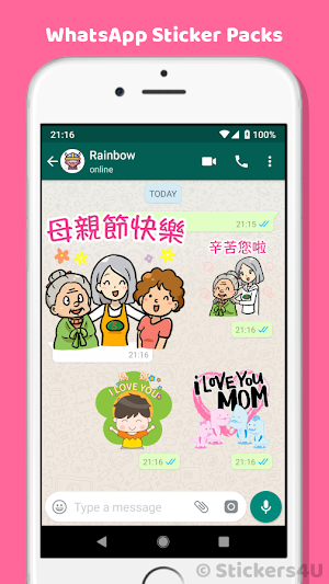 Mother's Day Stickers Screenshot 1