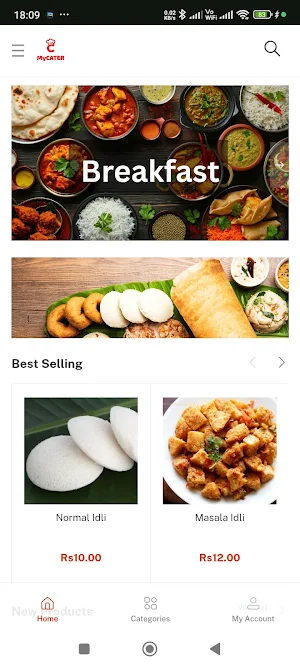 MyCATER Screenshot 0