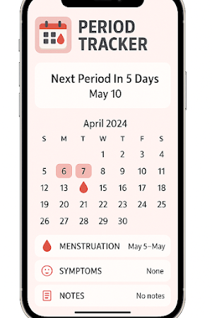 Periods Tracker Screenshot 0