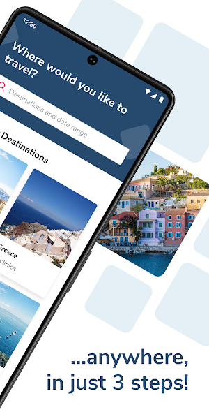 bookdialysis - travel app Screenshot 1