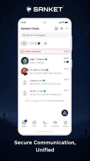 Sanket - Private Secure Chat Screenshot 0