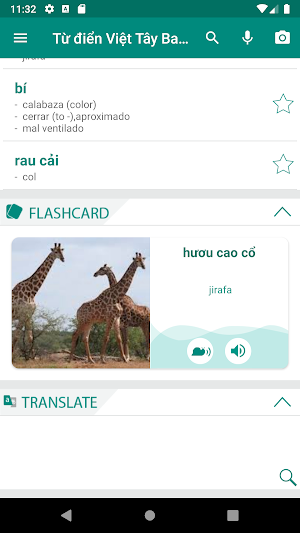 Vietnamese Spanish Dictionary Screenshot 0
