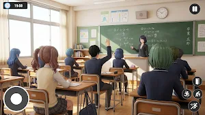 High School Anime Girl Sim 3D Screenshot 3