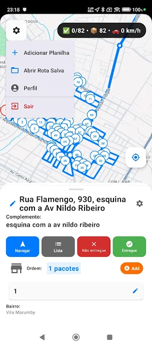 MB Rotas Screenshot 2