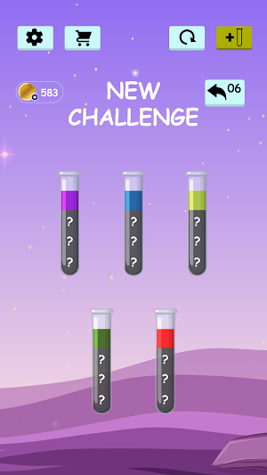 Water Sort Color Puzzle Game Screenshot 2