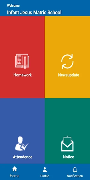 Infant Jesus Thevur - Teacher App Screenshot 1