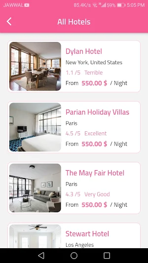 Realistic Booking Screenshot 3