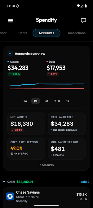 Spendify: Budget & Debt Payoff Screenshot 0