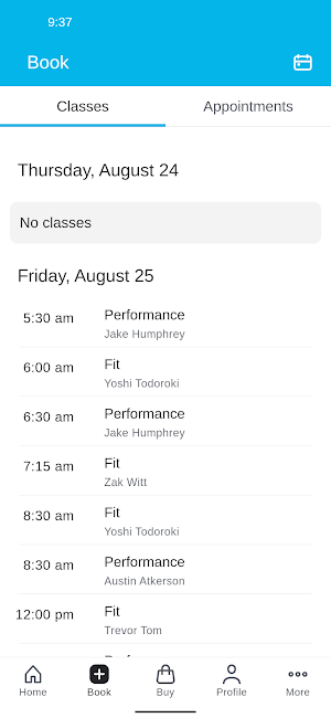 Arsenal Health + Fitness Screenshot 1