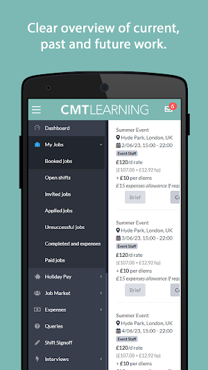 CMT Learning Recruitment Screenshot 2