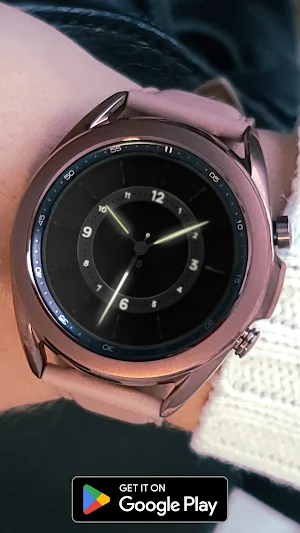 Golden Business Watch Face Screenshot 3