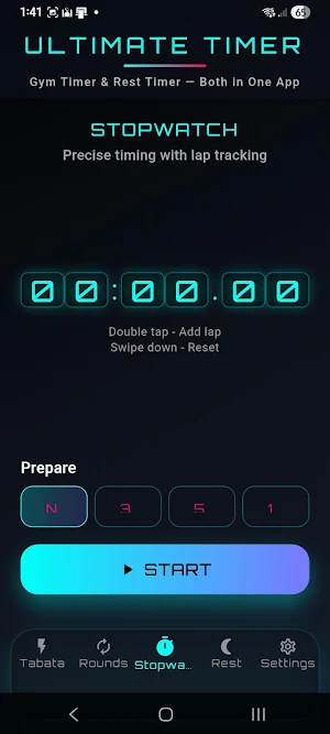 Ultimate Timer: Gym Timer Screenshot 2