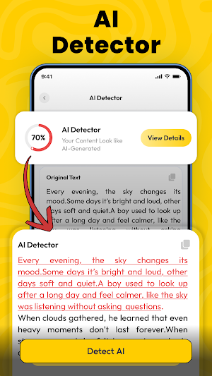 AI Humanize - AI Text Detector Screenshot 1