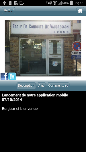 École conduite de Vaucresson Screenshot 1