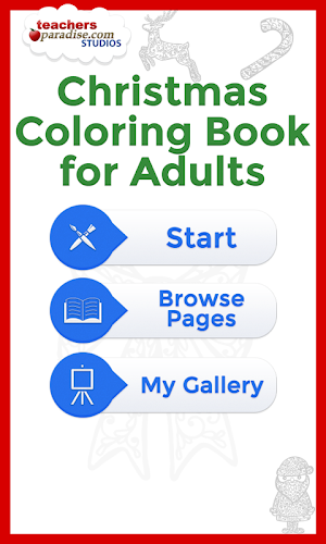 Christmas Coloring for Adults Screenshot 0