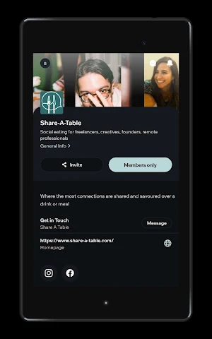 Share-A-Table Screenshot 3
