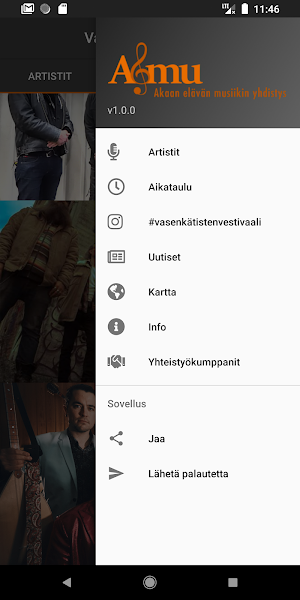 Vasenkätisten Vestivaali Screenshot 2