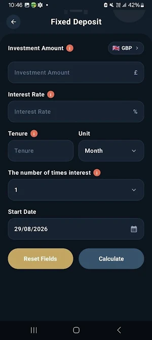 Loan Calculator Screenshot 1
