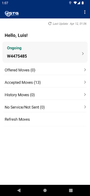 STG Carrier Connect Screenshot 0