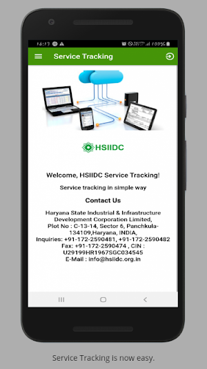 Service Tracking - HSIIDC Screenshot 0