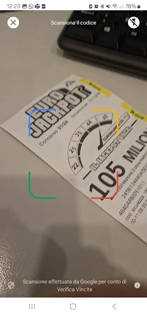 Verifica Vincite Lotto Screenshot 1