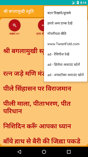 Shree Baglamukhi Stuti Screenshot 3