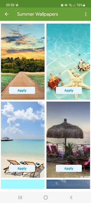 Summer Wallpapers Screenshot 0