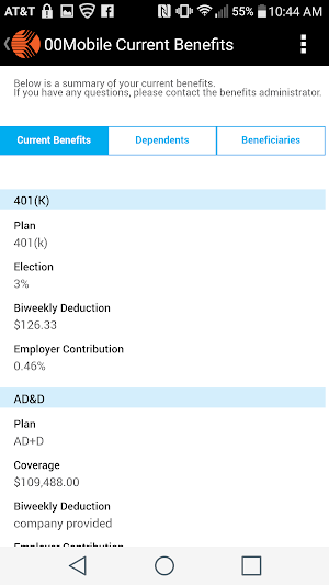 Kronos Mobile screenshot 6