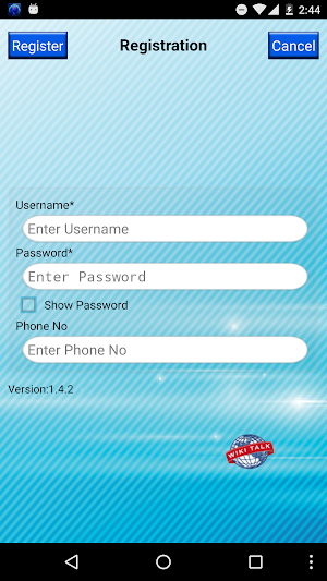 Wikitalkvox Screenshot 1