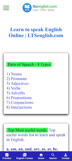 Lts english Screenshot 0