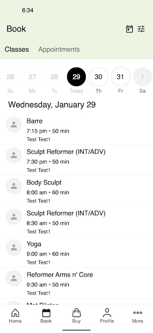 SCULPT. | Pilates & Yoga Screenshot 1