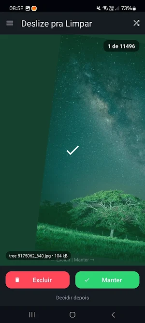 Deslize Swipe to Clean gallery Screenshot 2