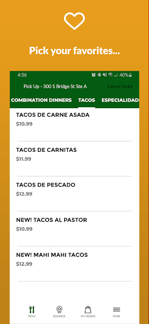 Cancun Mexican Grill Screenshot 1