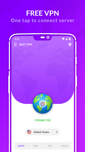 Fast Turbo VPN - Secure VPN Screenshot 1
