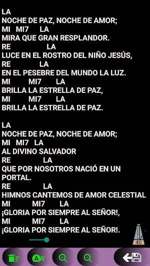 VISMUSICv4 LETRAS Y ACORDES Screenshot 2