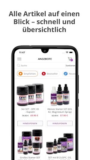 Robert Franz Shop Heimatort Screenshot 1