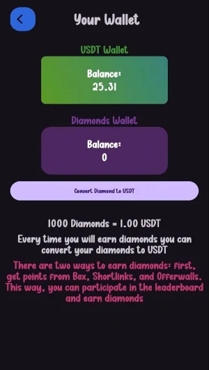 Space - Earn BTC, DOGE & USDT Screenshot 3