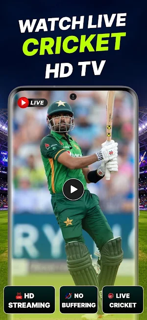Live Cricket TV HD Streaming Screenshot 0