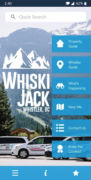Whiski Jack Resorts Whistler Screenshot 1