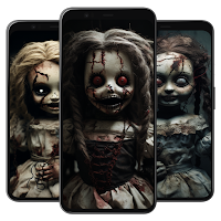 Scary Doll Wallpaper