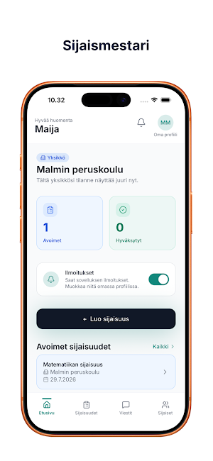 Sijaismestari Screenshot 0