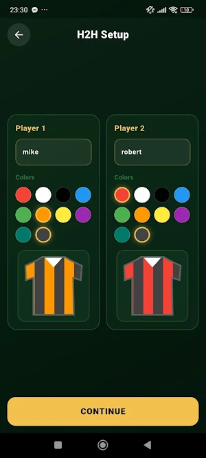 The Football Quiz Screenshot 1
