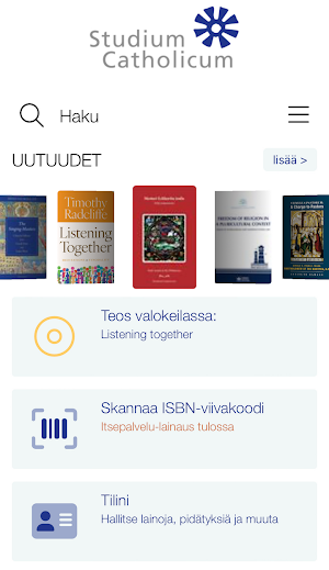 Studium Catholicum -kirjasto Screenshot 0