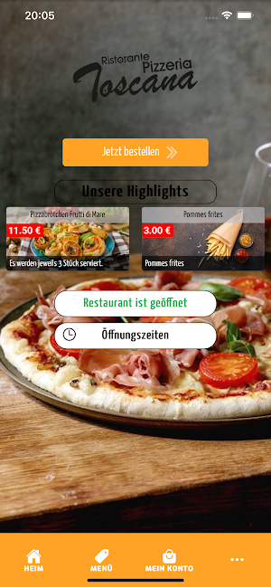 Pizzeria Toscana Dortmund Screenshot 0