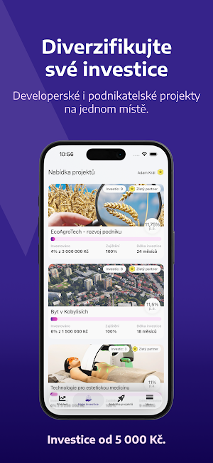 Finvestor – investice do úvěrů Screenshot 2