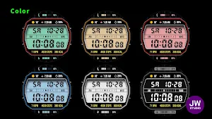 JW144 jwstudio watchface Screenshot 3