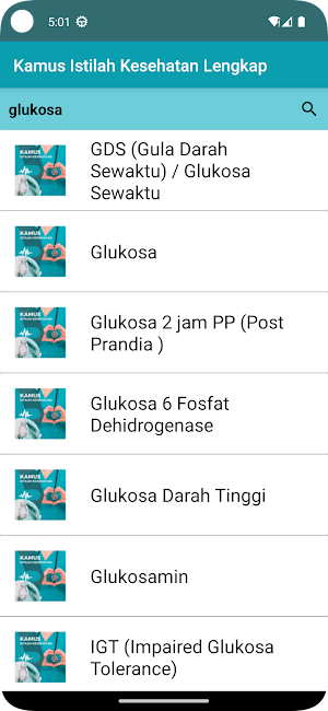 Kamus Istilah Medis Kesehatan Screenshot 2
